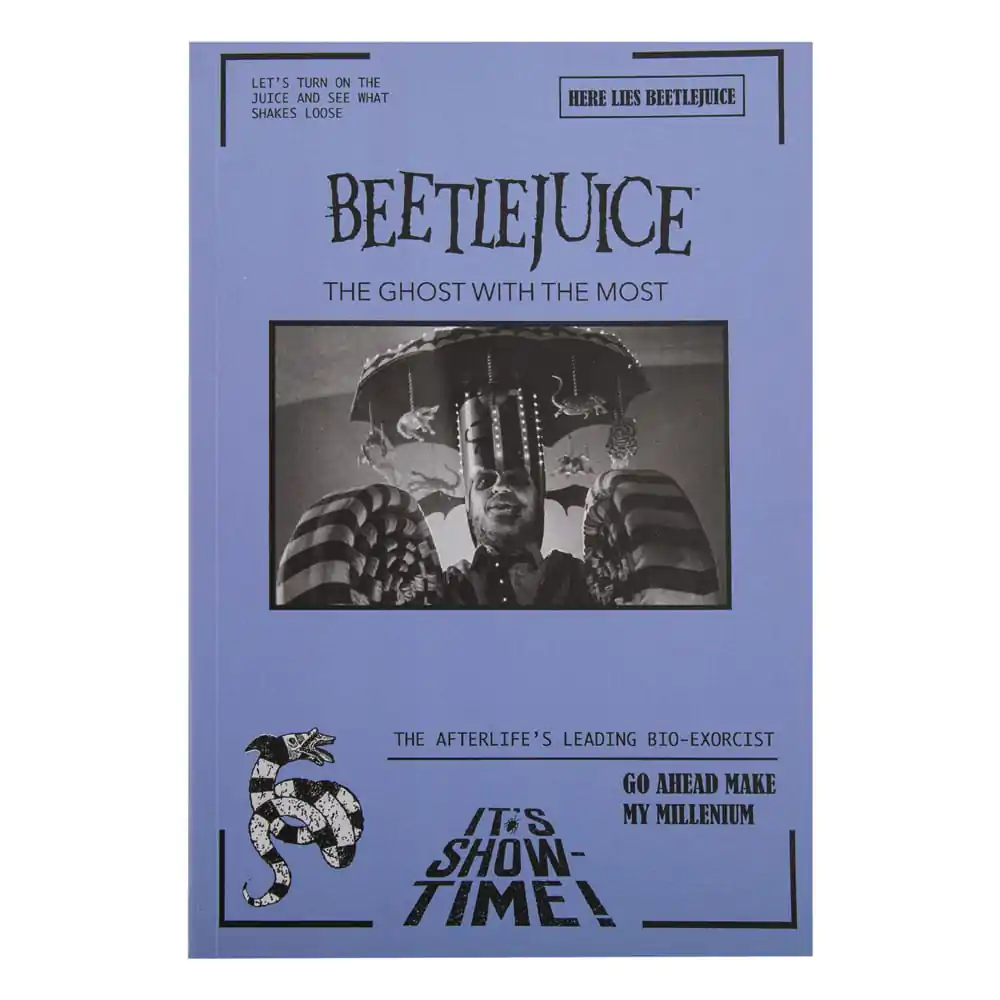 Beetlejuice Notizbuch It's Show Time Produktfoto