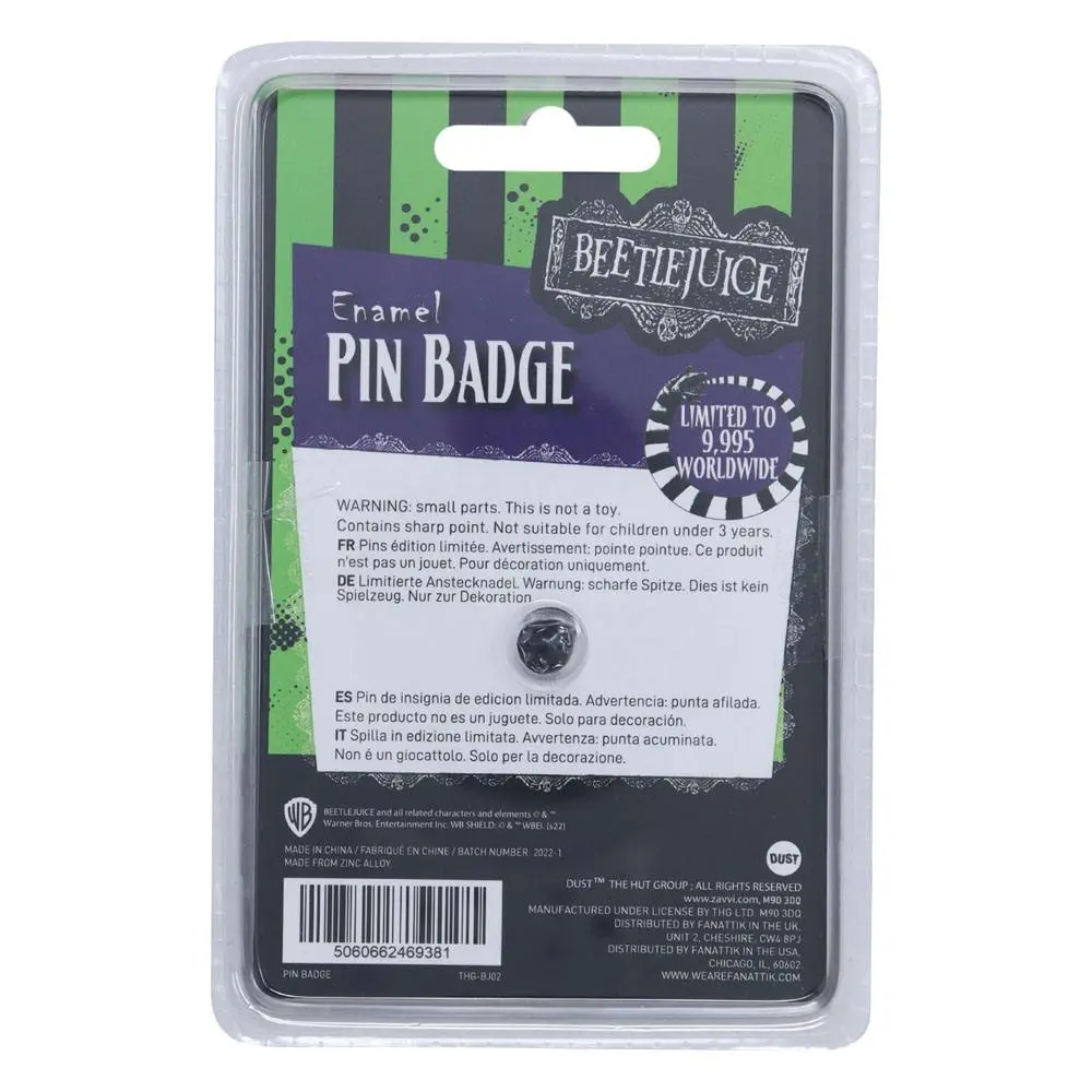Beetlejuice Ansteck-Pin Limited Edition Produktfoto