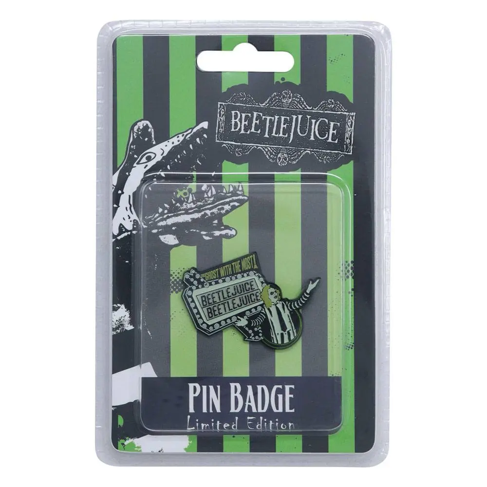 Beetlejuice Ansteck-Pin Limited Edition Produktfoto