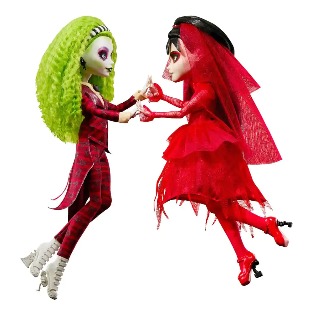 Beetlejuice Beetlejuice Monster High Skullector Puppen 2er-Pack Betelgeuse & Lydia 25 cm Produktfoto