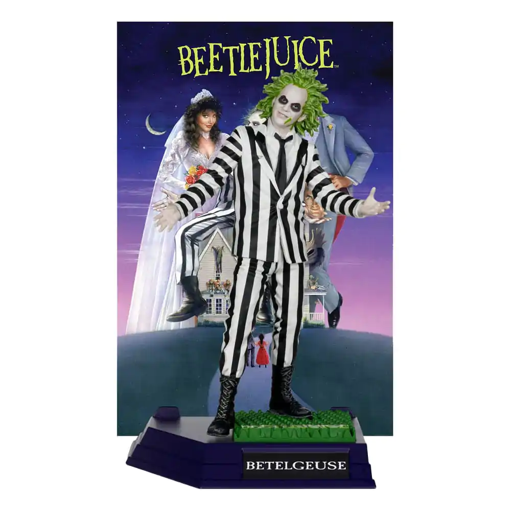 Beetlejuice Movie Maniacs PVC Statue Beetlejuice 17 cm termékfotó