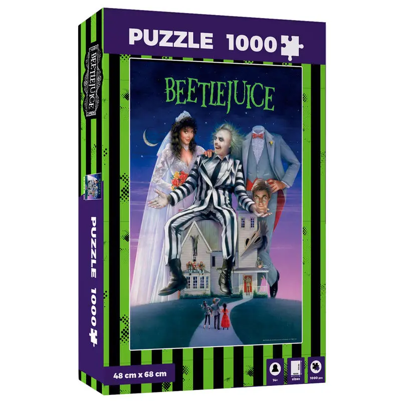 Beetlejuice Puzzle Movie Poster termékfotó