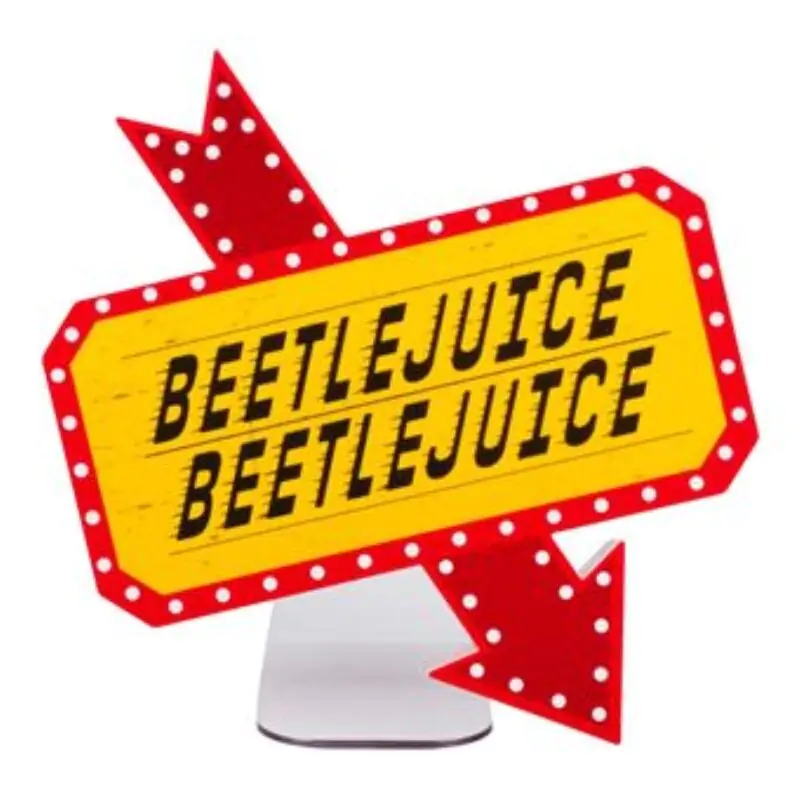 Beetlejuice Poster Lampe Produktfoto