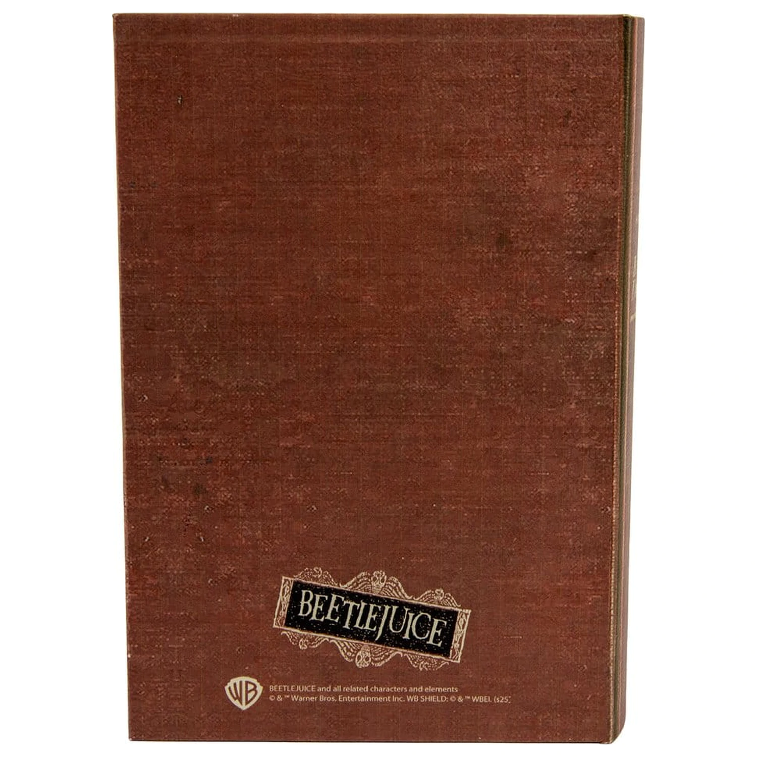 Beetlejuice Replik Box Handbuch für die kürzlich Verstorbenen Aufbewahrungsbox Produktfoto