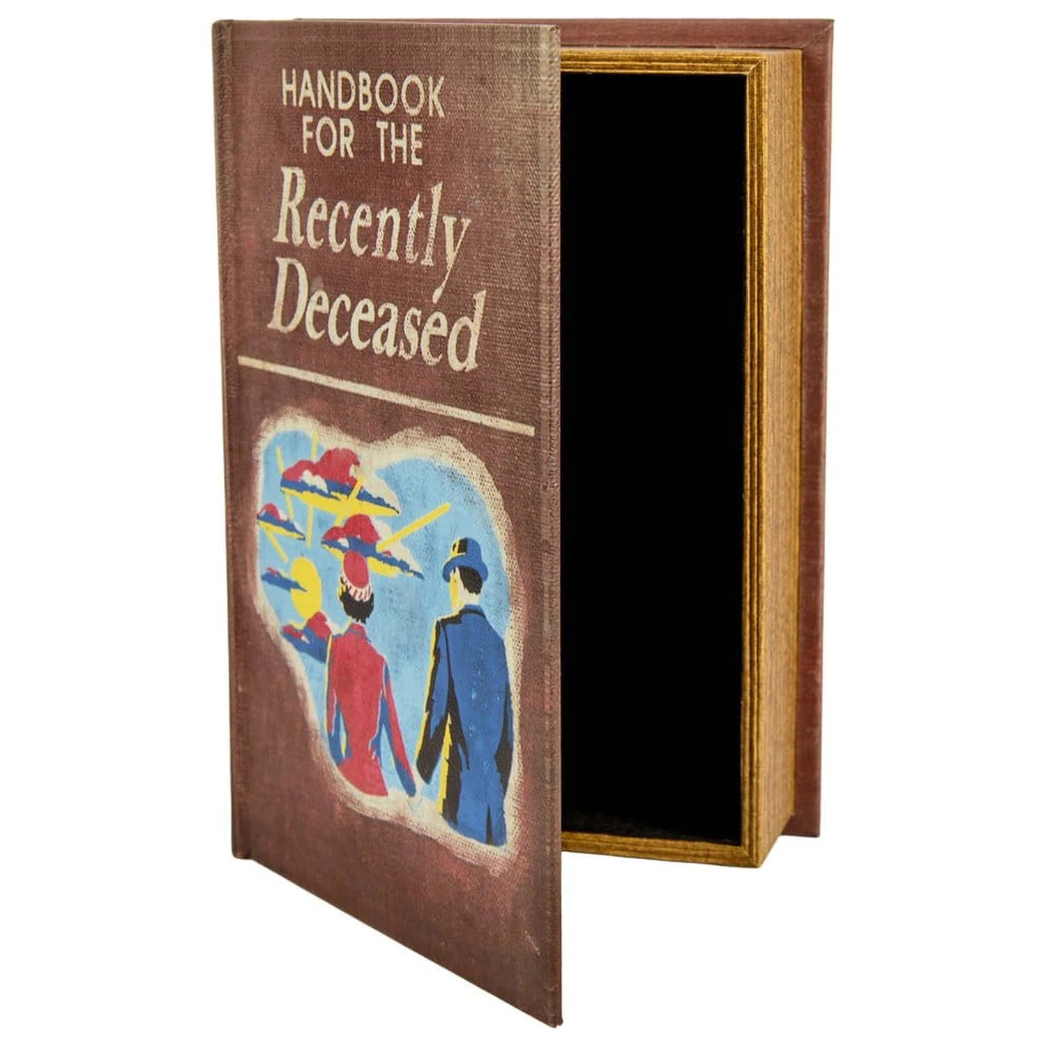Beetlejuice Replik Box Handbuch für die kürzlich Verstorbenen Aufbewahrungsbox Produktfoto