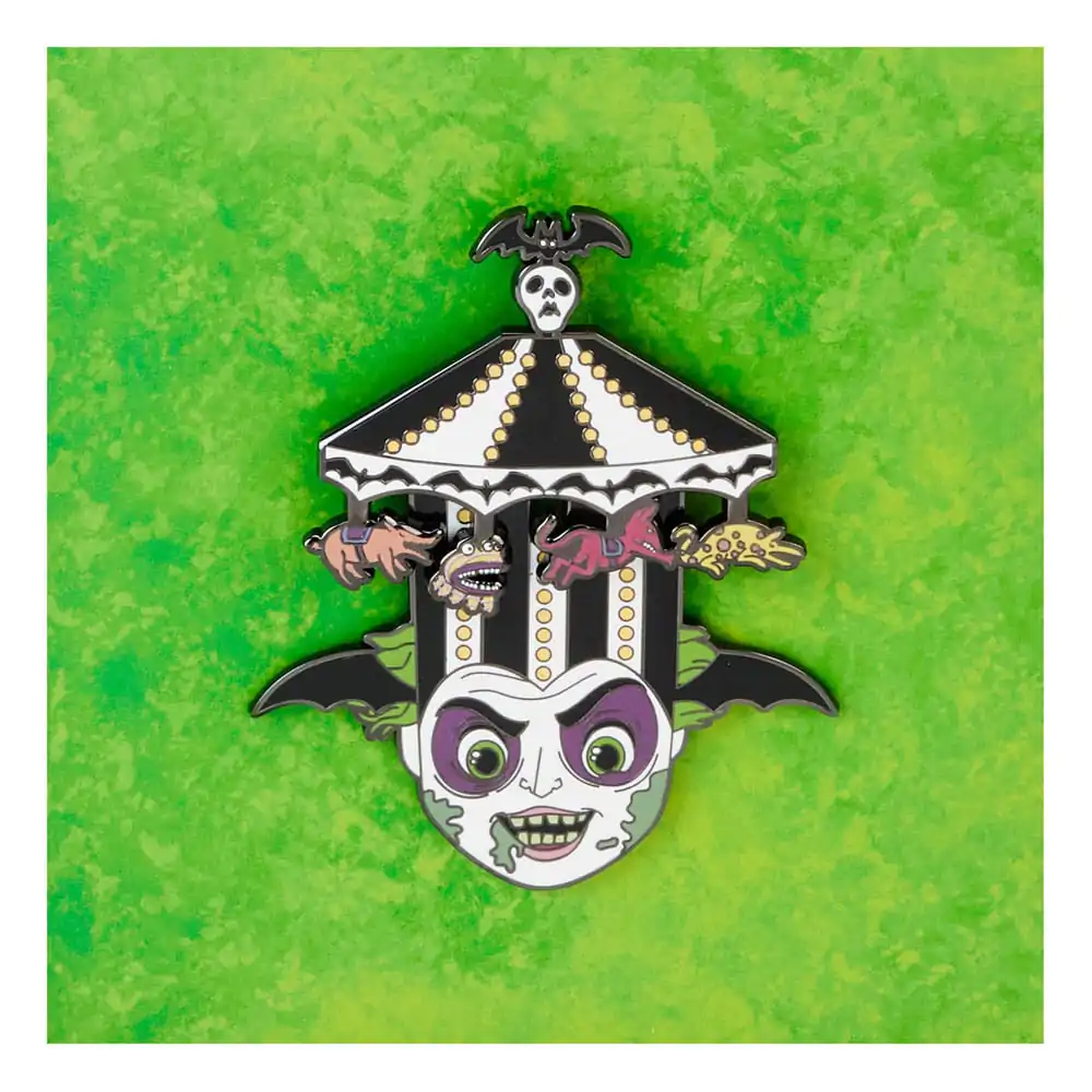 Beetlejuice by Loungefly Sliding Enamel Pin Ansteck-Pin Carousell Hat Sliding Limited Edition 8 cm Produktfoto