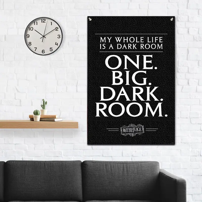 Beetlejuice Stoff Plakat Produktfoto