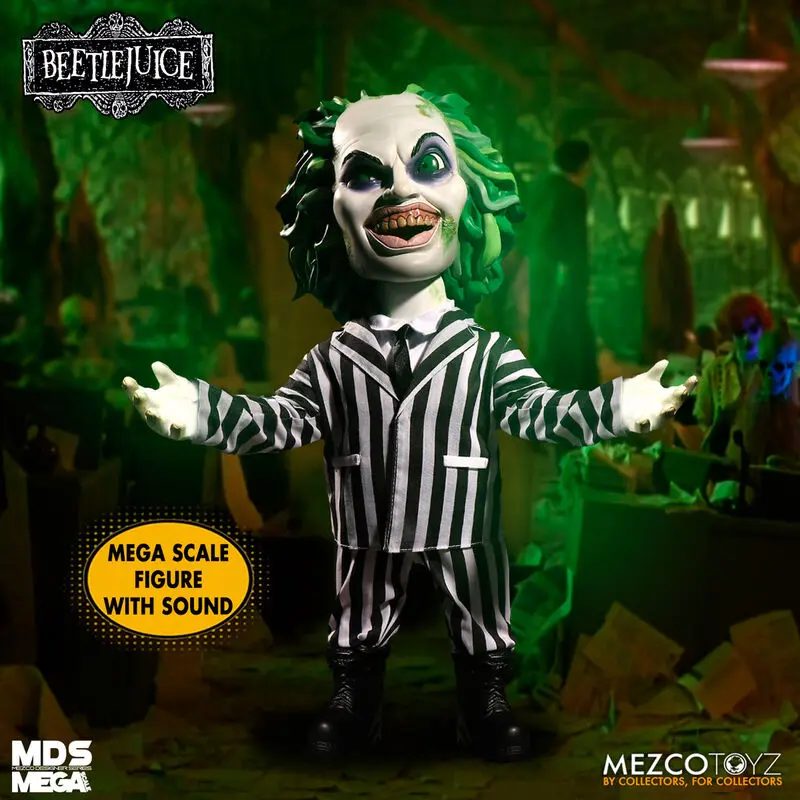 Beetlejuice MDS Mega Scale Sprechende Actionfigur Beetlejuice 38 cm Produktfoto