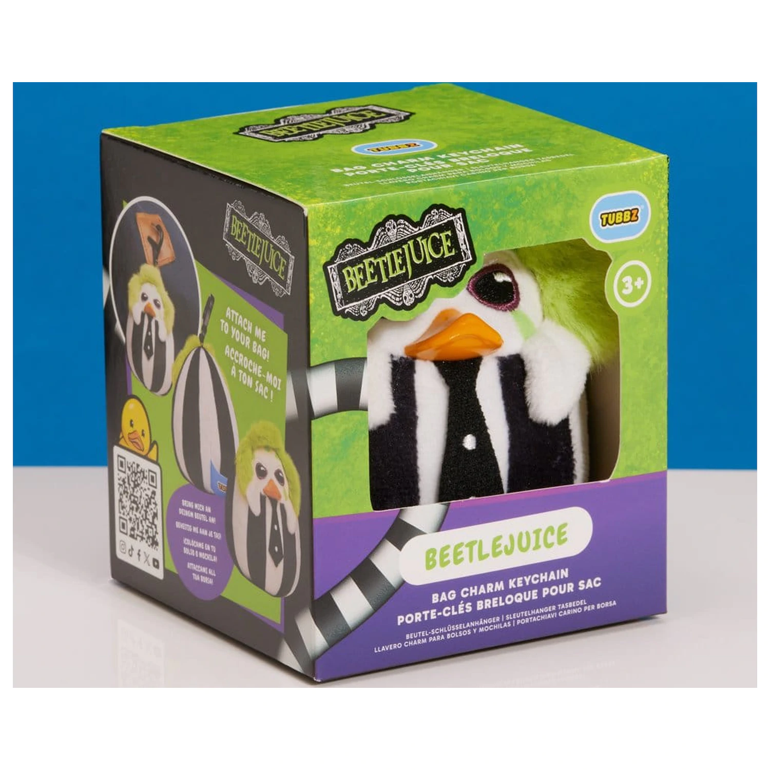 Beetlejuice Tubbz Taschenanhänger Produktfoto