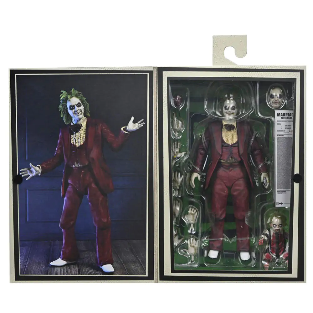 Beetlejuice Ultimate Beetlejuice Wedding Tuxedo Figur 18 cm Produktfoto