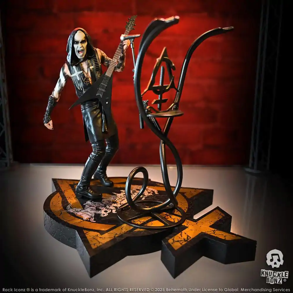 Behemoth Rock Iconz Statue Nergal 22 cm Produktfoto
