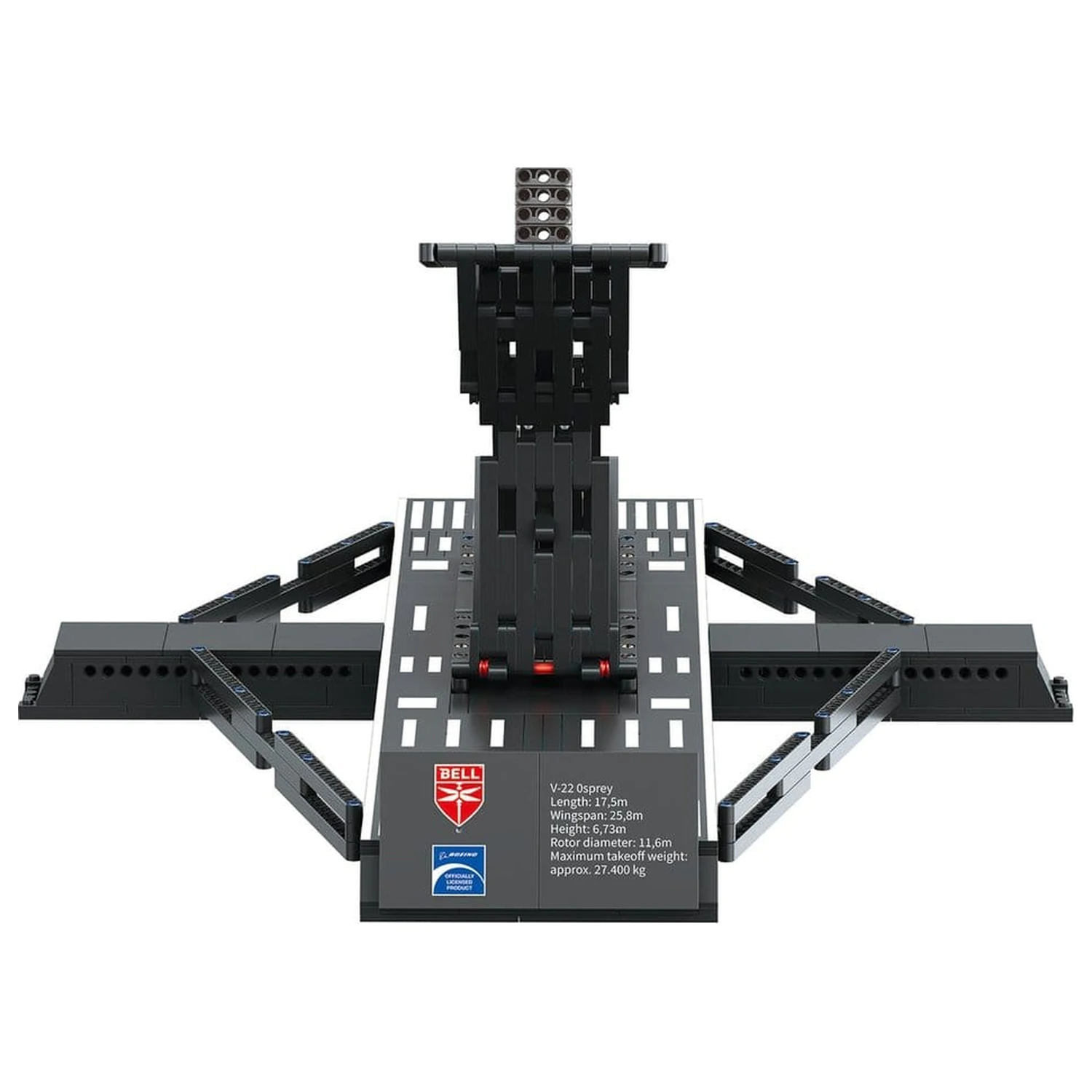 Bell Boeing Brick System Bausatz Set V-22 Osprey 68 cm Produktfoto