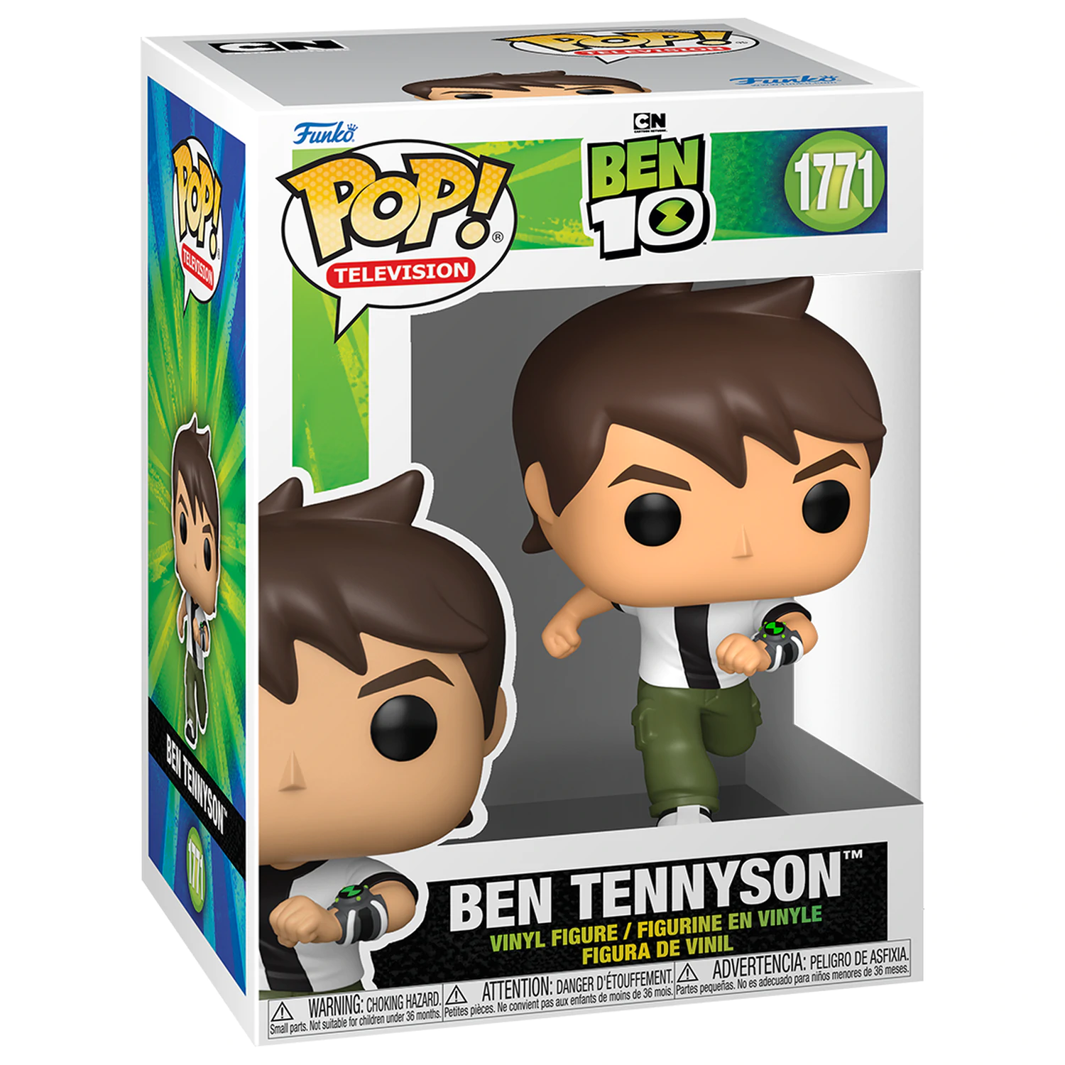 Ben 10 Funko POP! TV Vinyl Figur Ben Tennyson 9 cm Produktfoto