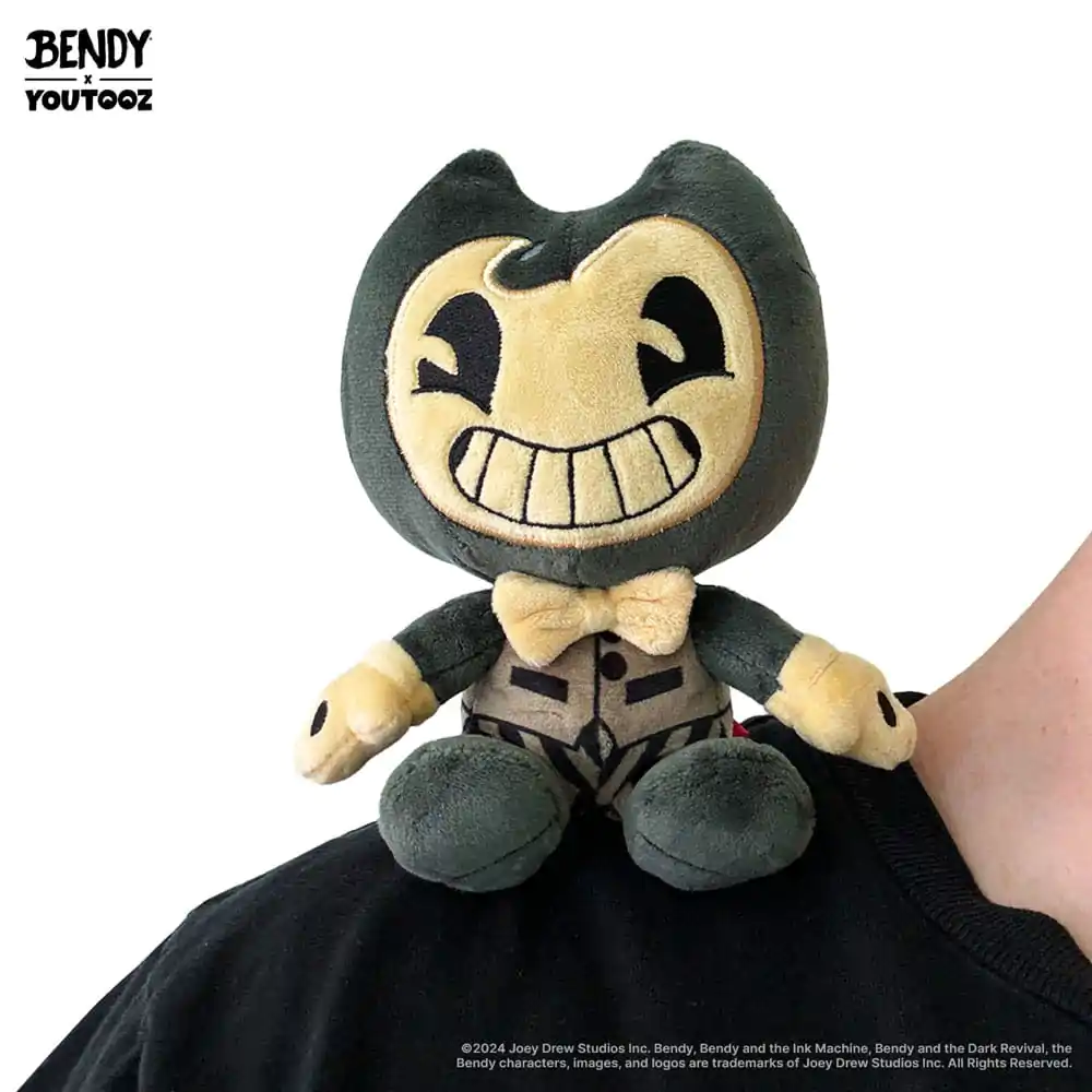 Bendy and The Dark Revival Plüschfigur Dapper Bendy Shoulder Rider 15 cm Produktfoto