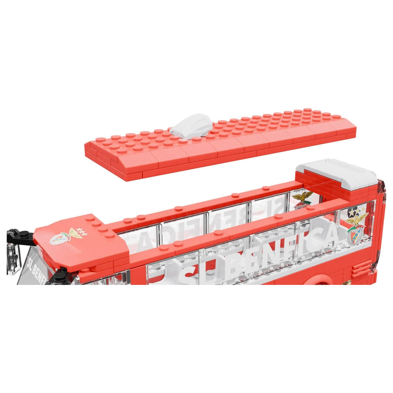 Benfica Bus-Set mit Figuren 332 Teile Produktfoto