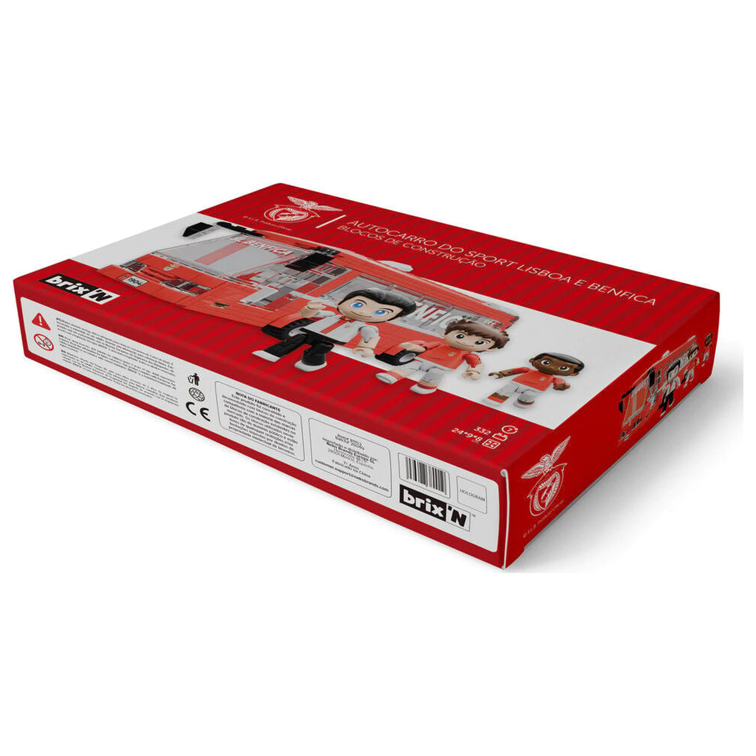 Benfica Bus-Set mit Figuren 332 Teile Produktfoto