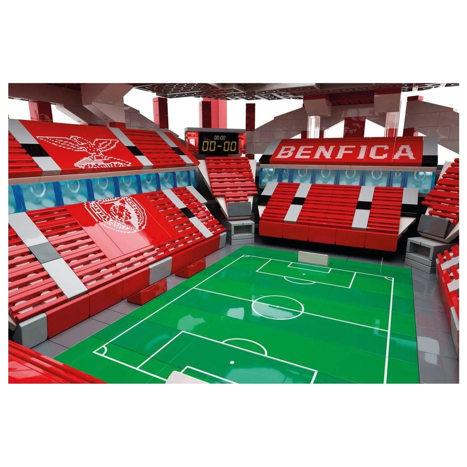 Benfica premium Stadion Set 2560 Teile Produktfoto