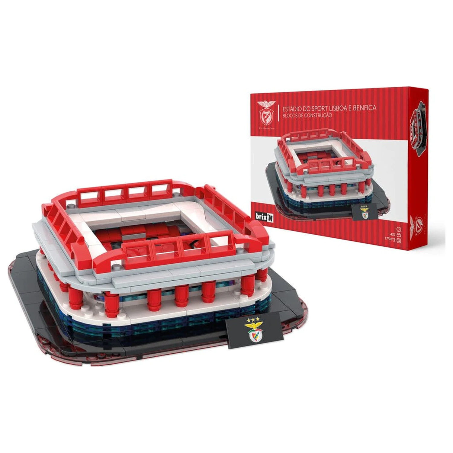 Benfica Stadion Set 437 Teile Produktfoto