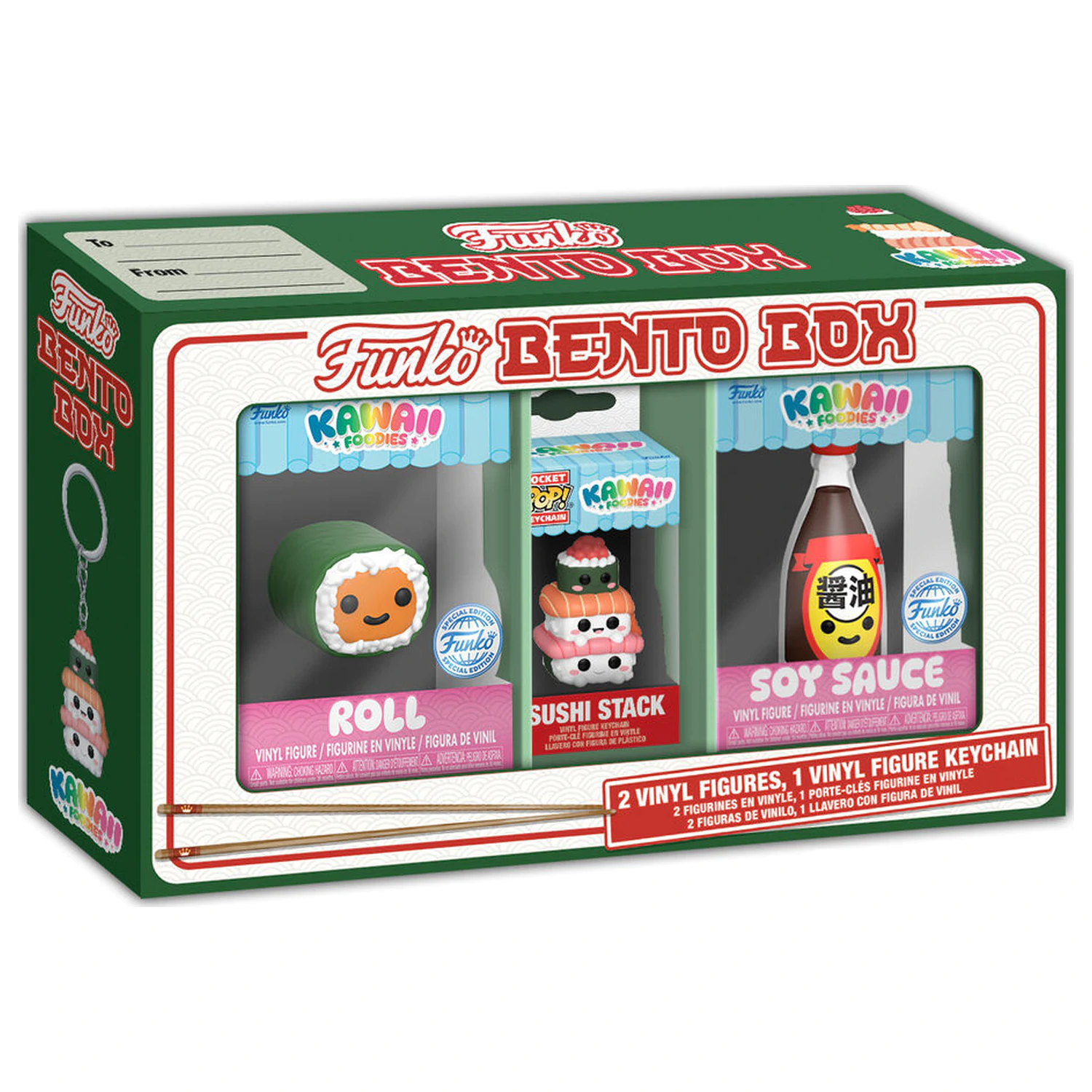 Bento Box Figuren Kawaii Foodies Exklusiv Produktfoto
