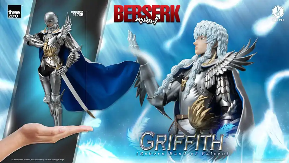 Berserk Actionfigur 1/6 Griffith (Reborn Band of Falcon) Deluxe Edition 30 cm termékfotó