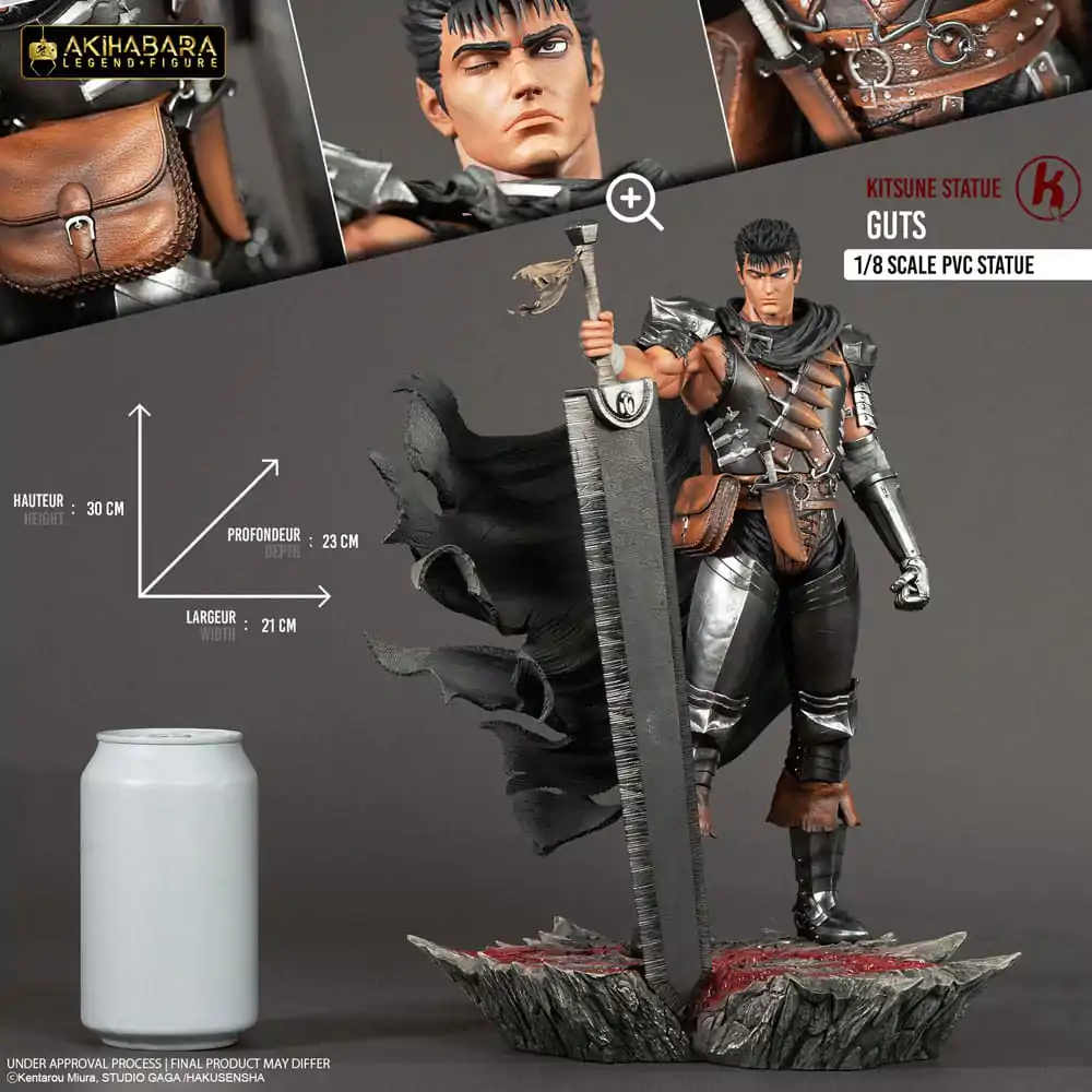 Berserk Akihabara Legend Figur PVC Statue 1/8 Guts 30 cm Produktfoto