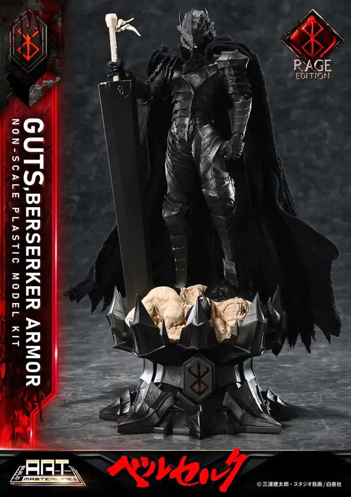 Berserk Build Art Masterline Kunststoff Modellbausatz Guts Berserker Armor Rage 30 cm Produktfoto