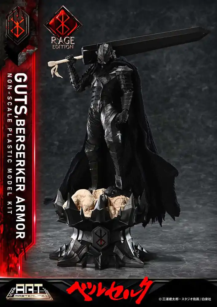 Berserk Build Art Masterline Kunststoff Modellbausatz Guts Berserker Armor Rage 30 cm Produktfoto