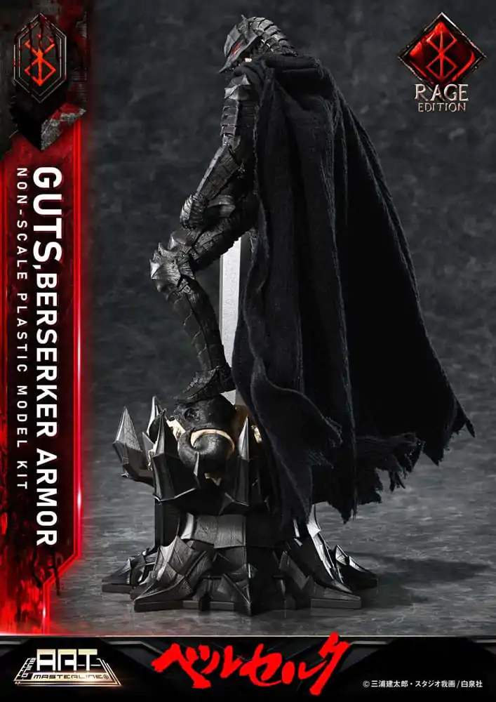Berserk Build Art Masterline Kunststoff Modellbausatz Guts Berserker Armor Rage 30 cm Produktfoto