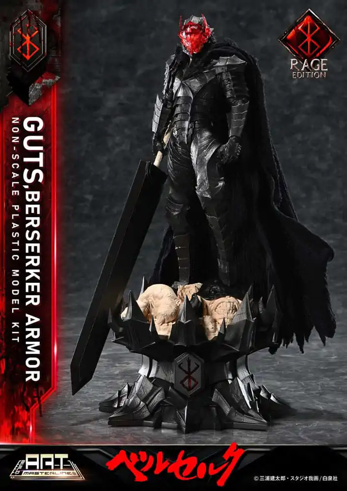 Berserk Build Art Masterline Kunststoff Modellbausatz Guts Berserker Armor Rage 30 cm Produktfoto