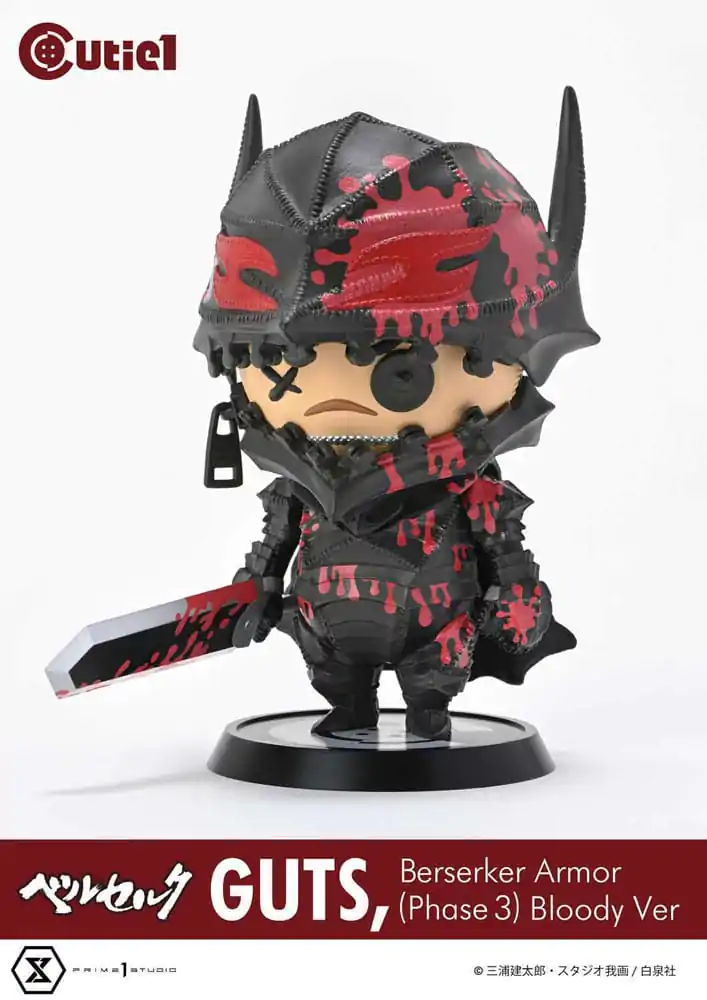 Berserk Cutie1 PVC Figur Guts Berserker Armor (Phase 3) Bloody Ver. 12 cm termékfotó