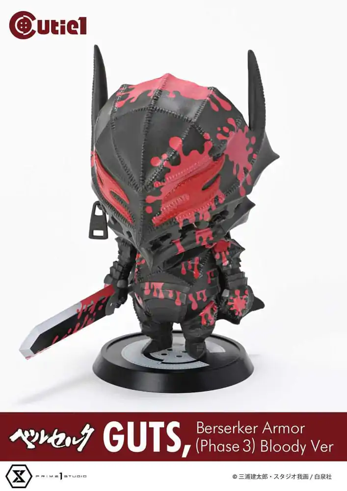 Berserk Cutie1 PVC Figur Guts Berserker Armor (Phase 3) Bloody Ver. 12 cm termékfotó