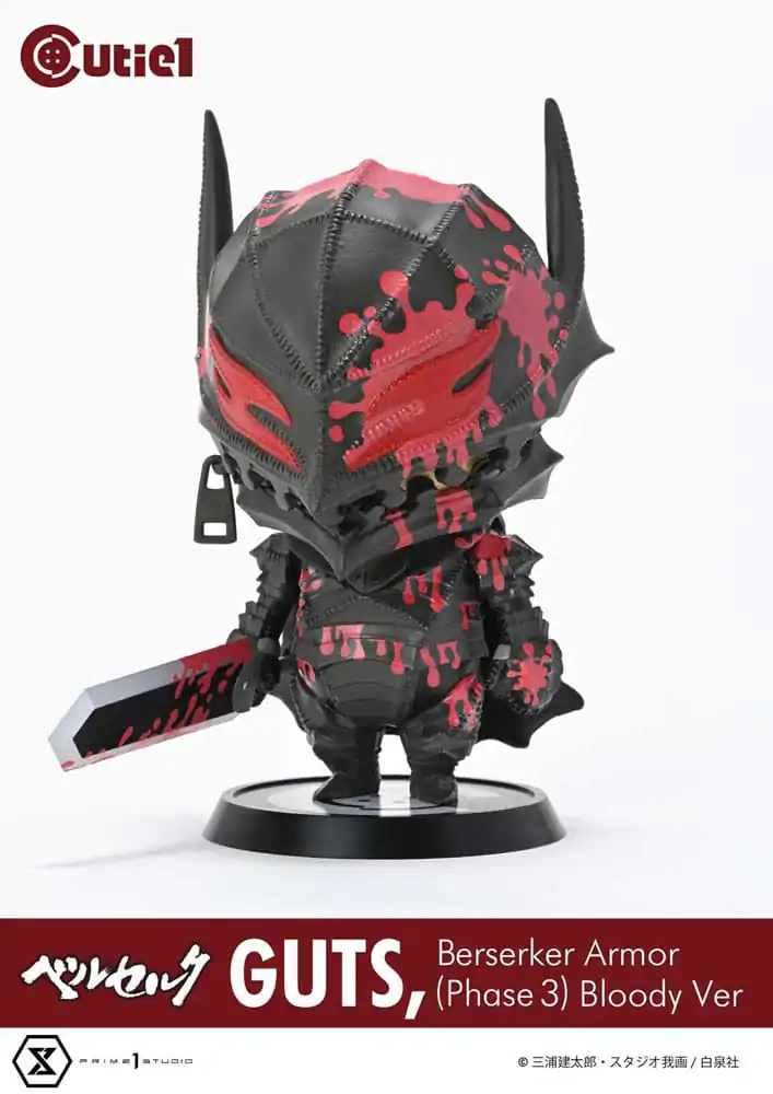 Berserk Cutie1 PVC Figur Guts Berserker Armor (Phase 3) Bloody Ver. 12 cm termékfotó