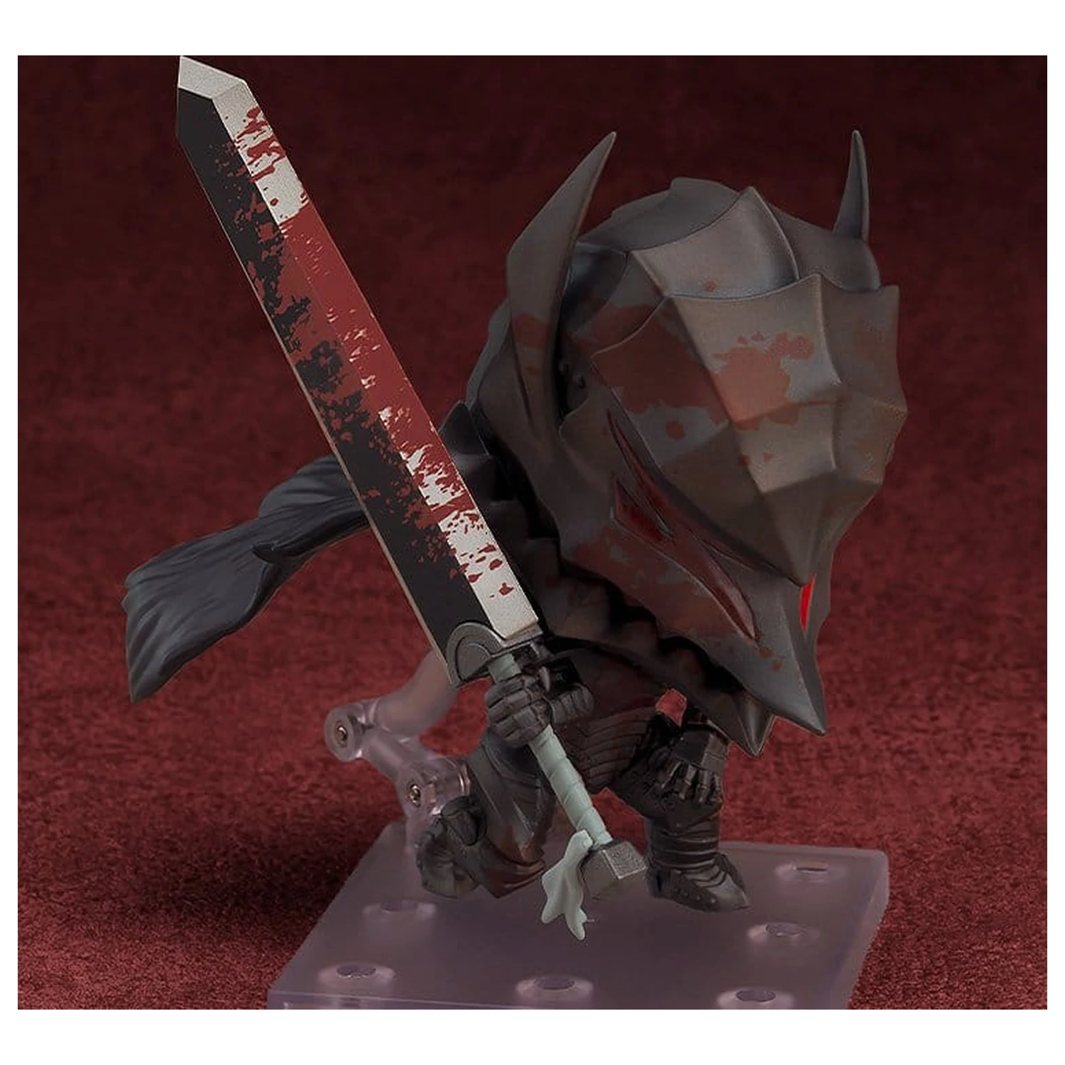 Berserk Nendoroid Actionfigur Guts: Berserker Armor Ver. Blood Edition 10 cm Produktfoto