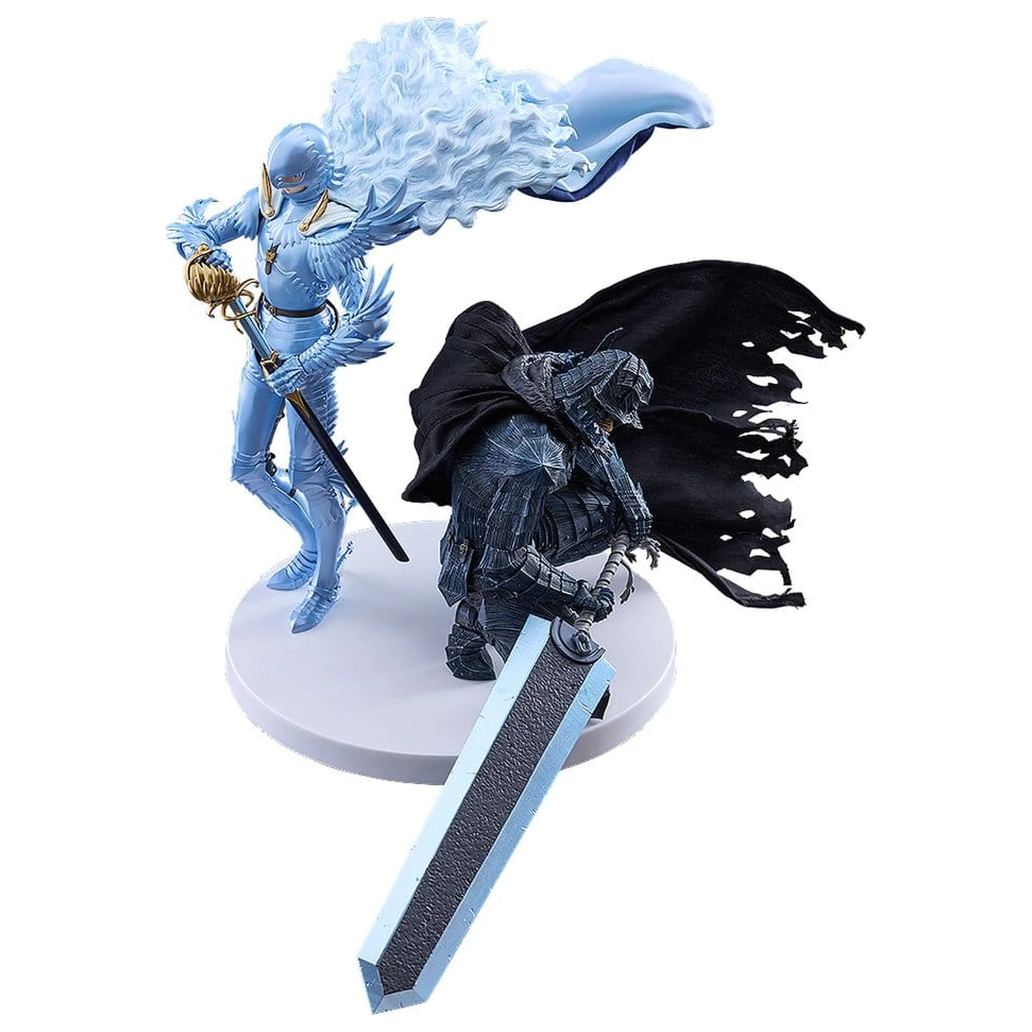 Berserk Pop Up Parade SP PVC-Figuren 2er-Pack Guts (Berserker -Sane-) & Griffith (Falcon of Light) Produktfoto