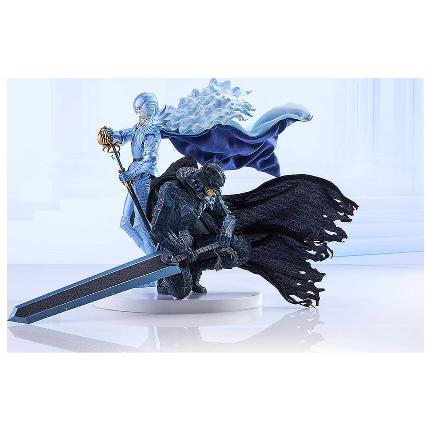 Berserk Pop Up Parade SP PVC-Figuren 2er-Pack Guts (Berserker -Sane-) & Griffith (Falcon of Light) Produktfoto