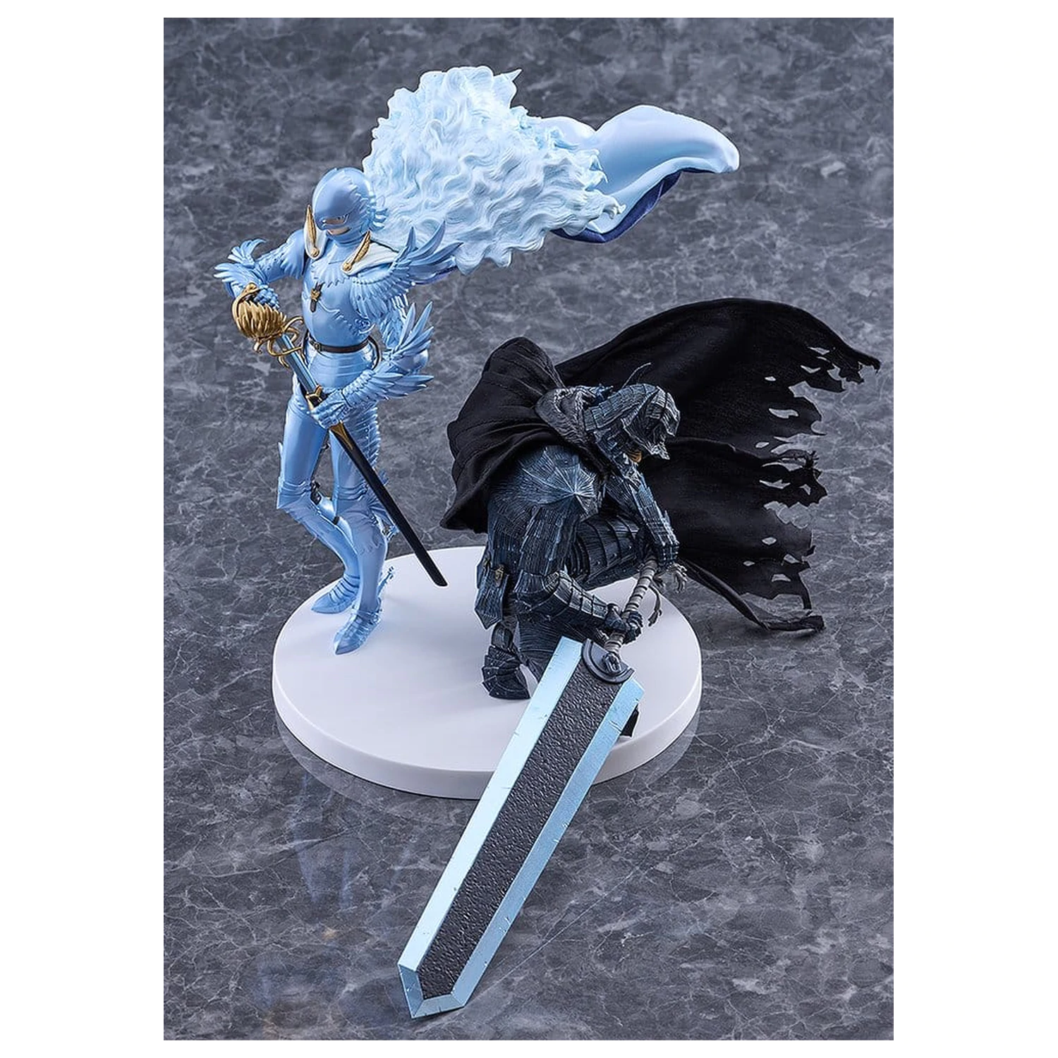 Berserk Pop Up Parade SP PVC-Figuren 2er-Pack Guts (Berserker -Sane-) & Griffith (Falcon of Light) Produktfoto