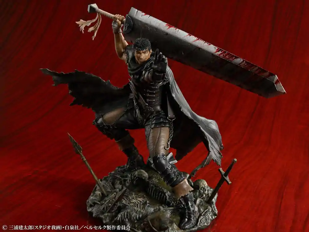 Berserk PVC Statue 1/7 Guts Black Swordsman Ver. 26 cm termékfotó