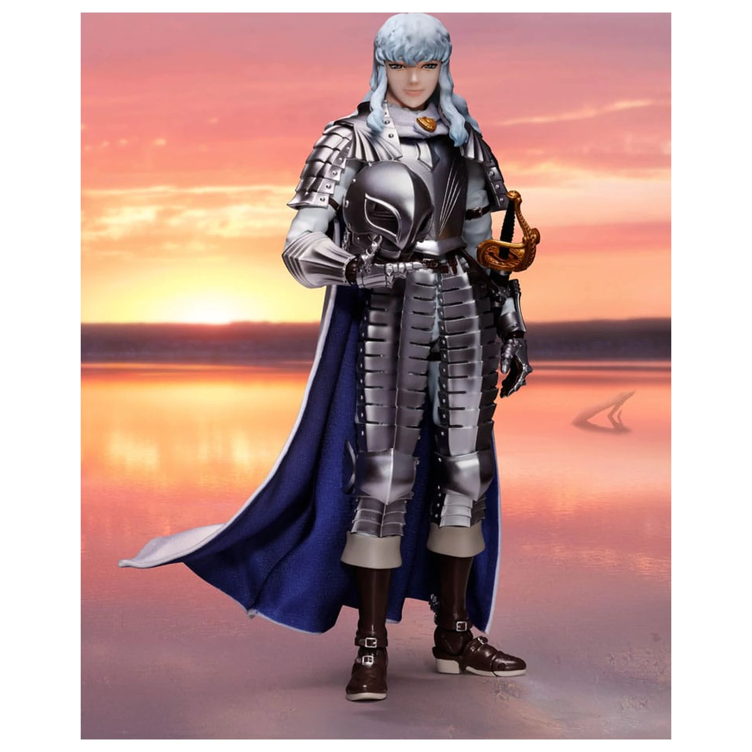 Berserk S.H.Figuarts Actionfigur Griffith The Band of the Hawk 16 cm Produktfoto