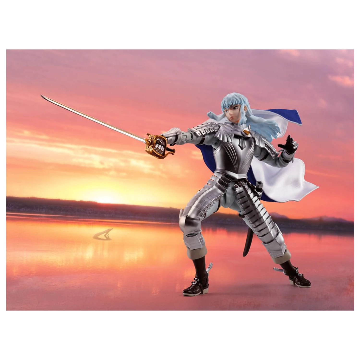 Berserk S.H.Figuarts Actionfigur Griffith The Band of the Hawk 16 cm Produktfoto