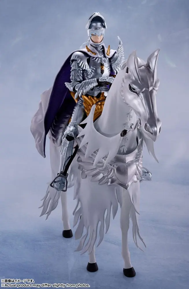 Berserk S.H. Figuarts Actionfigur Griffith (Hawk of Light) 15 cm termékfotó