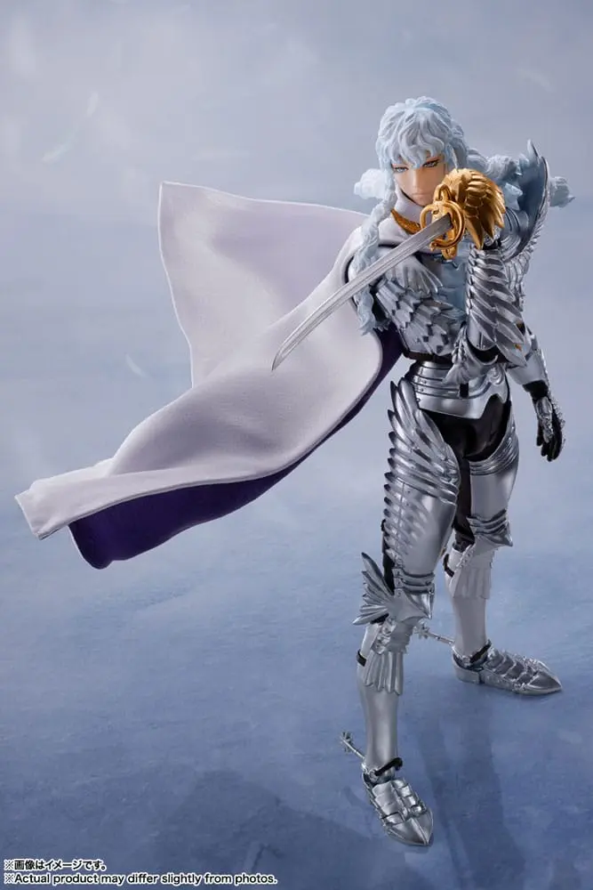 Berserk S.H. Figuarts Actionfigur Griffith (Hawk of Light) 15 cm termékfotó