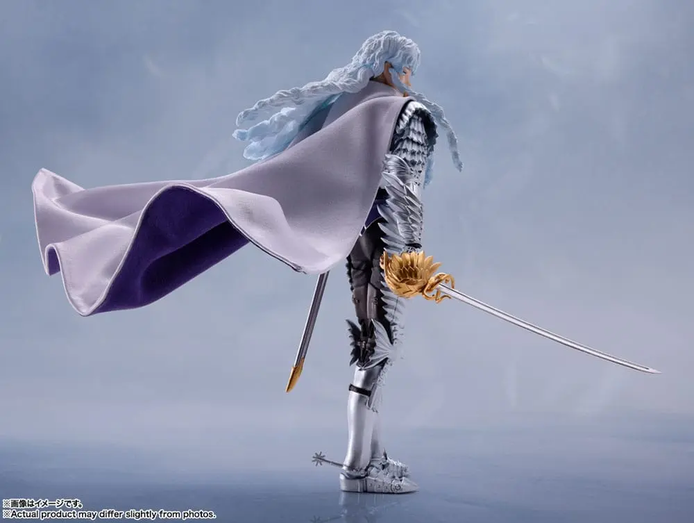 Berserk S.H. Figuarts Actionfigur Griffith (Hawk of Light) 15 cm termékfotó