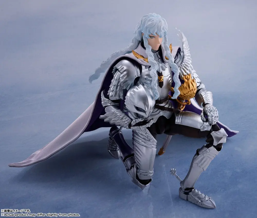 Berserk S.H. Figuarts Actionfigur Griffith (Hawk of Light) 15 cm termékfotó