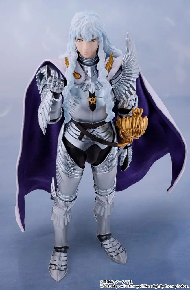 Berserk S.H. Figuarts Actionfigur Griffith (Hawk of Light) 15 cm termékfotó