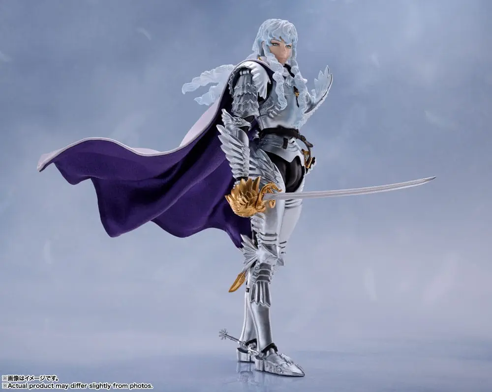 Berserk S.H. Figuarts Actionfigur Griffith (Hawk of Light) 15 cm termékfotó