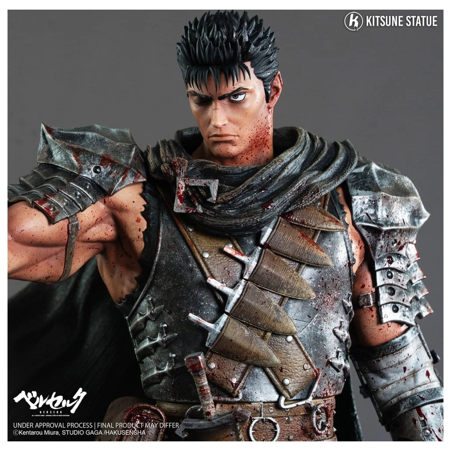 Berserk Statue 1/6 Guts 38 cm Produktfoto