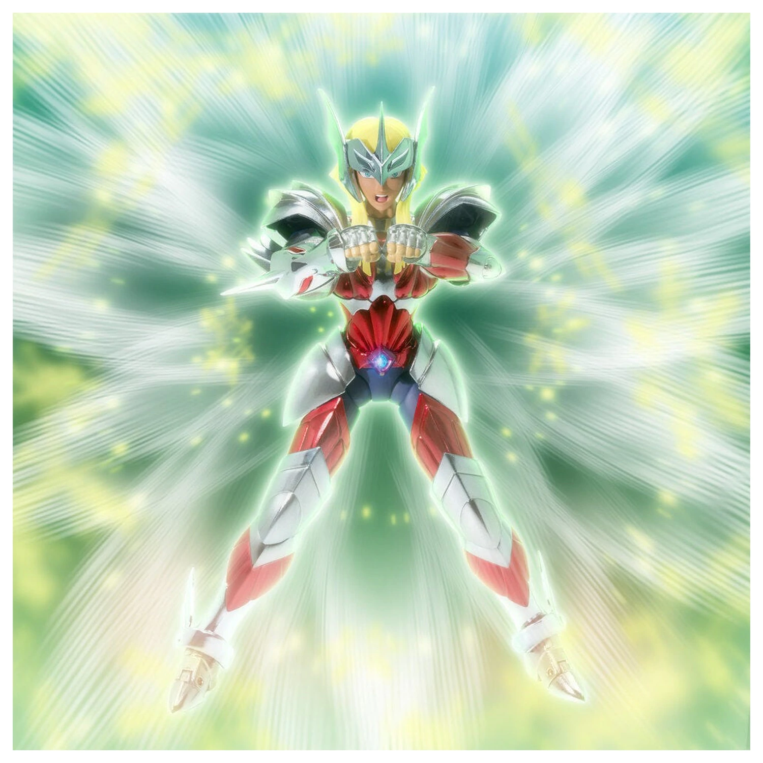 Saint Seiya Beta Merak Hagen 40th Anniversary Figur 18 cm Produktfoto