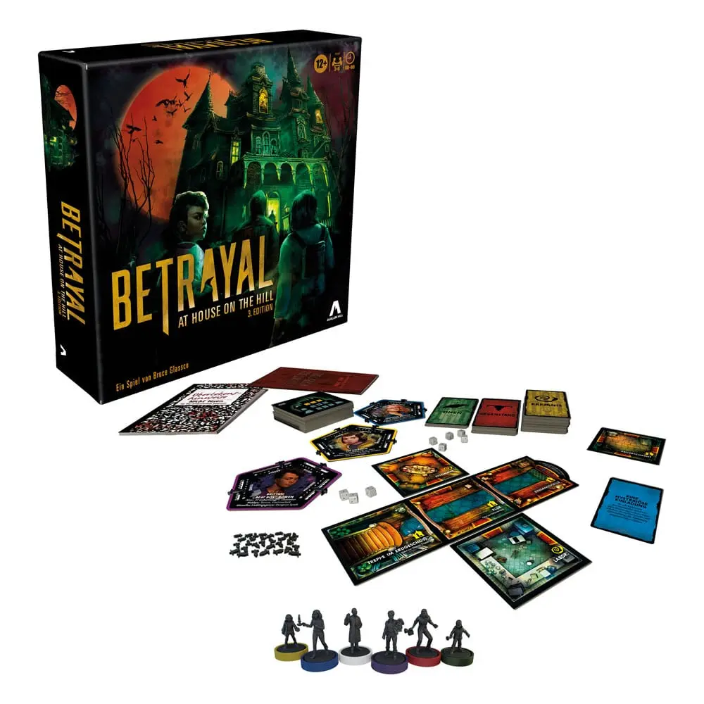 Betrayal at House on the Hill Brettspiel 3. Edition *Deutsche Version* termékfotó