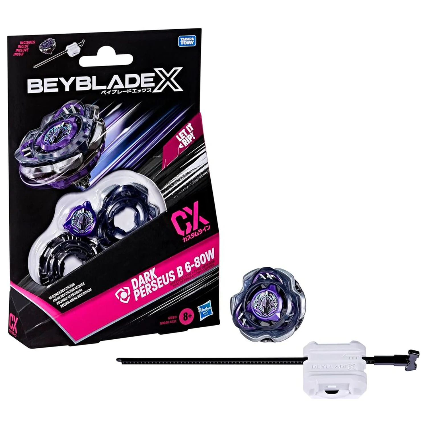 Beyblade X Dark Perseus B 6-80W Kit Spiel Produktfoto