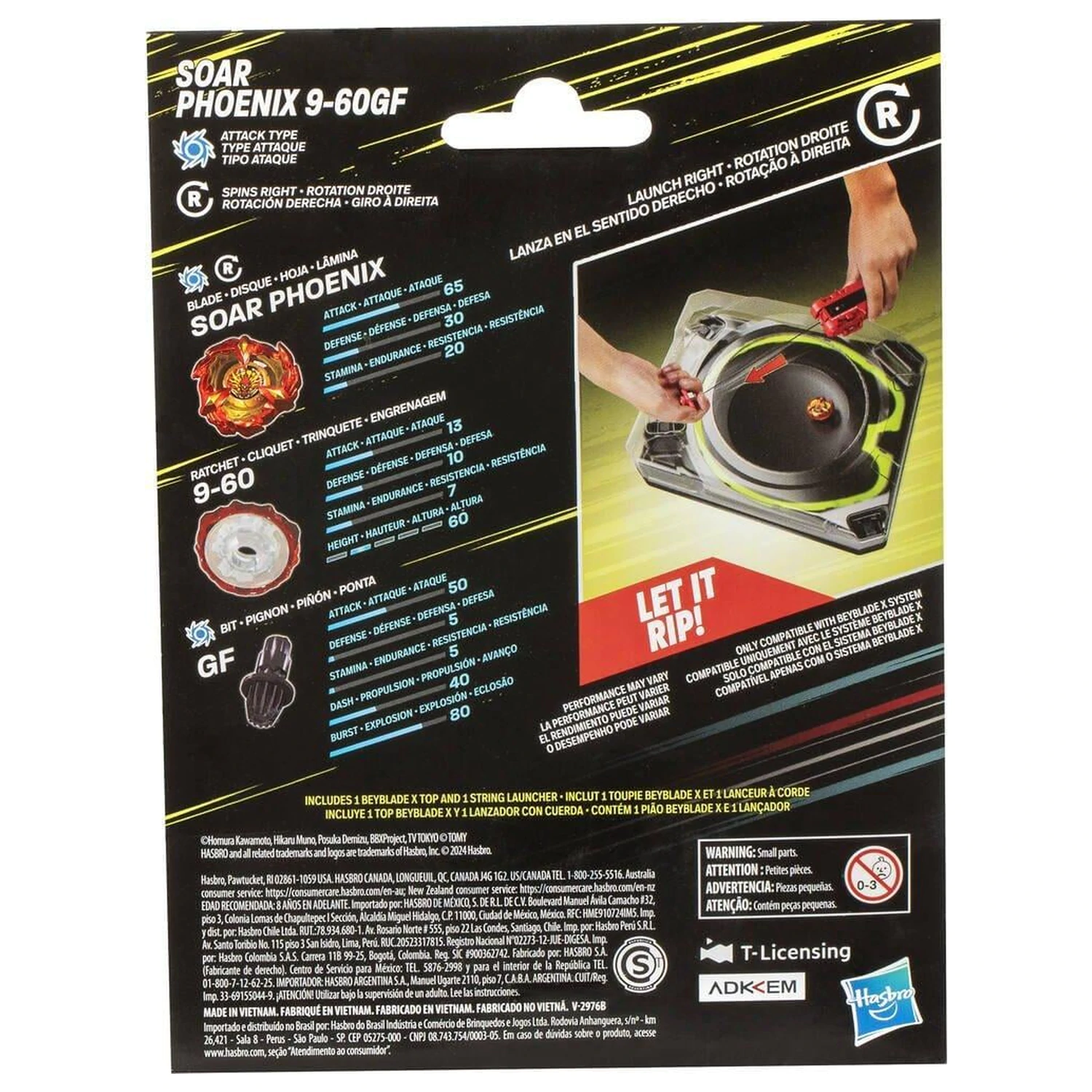 Beyblade X Deluxe String Starter Set Produktfoto